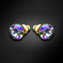 Auskarai "Klasika (Paradise Shine)" su Swarovski™ kristalais